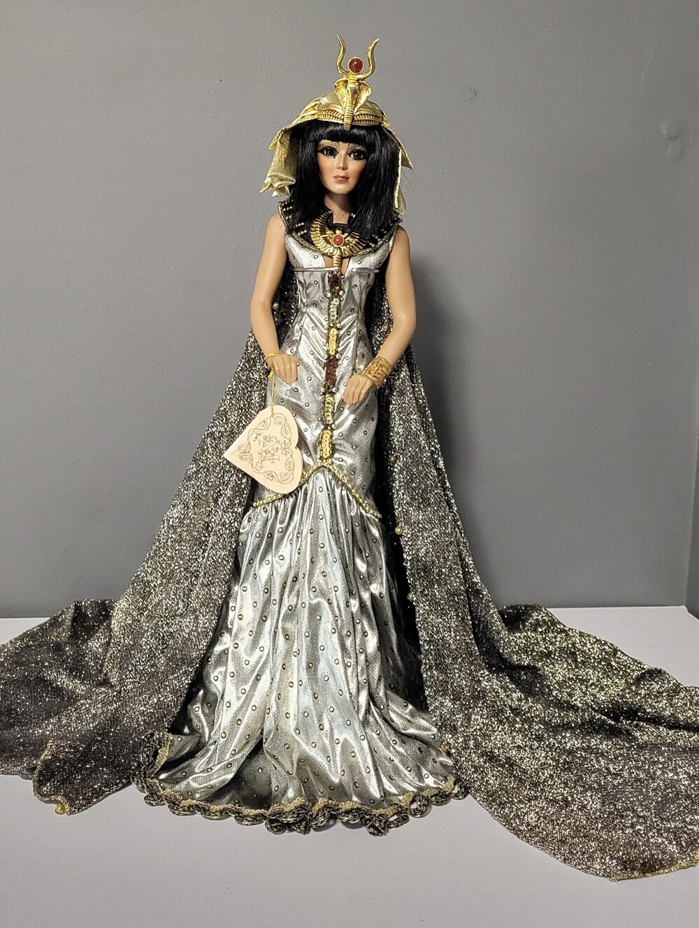 1997 Cleopatra Porcelain Doll